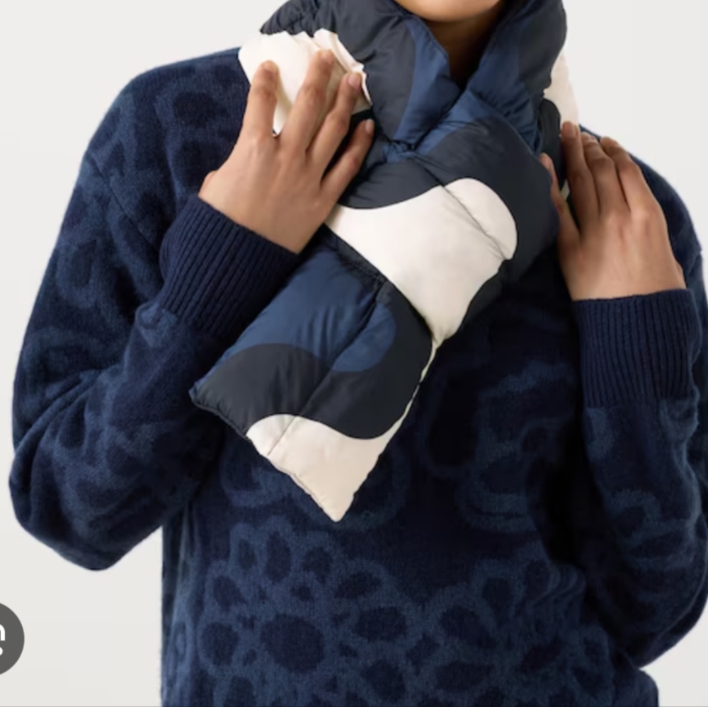 UNIQLO X marimekko 2024 Fall Padded Scarf Siren NWOT